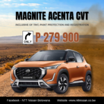 MAGNITE ACENTA CVT Special Offer