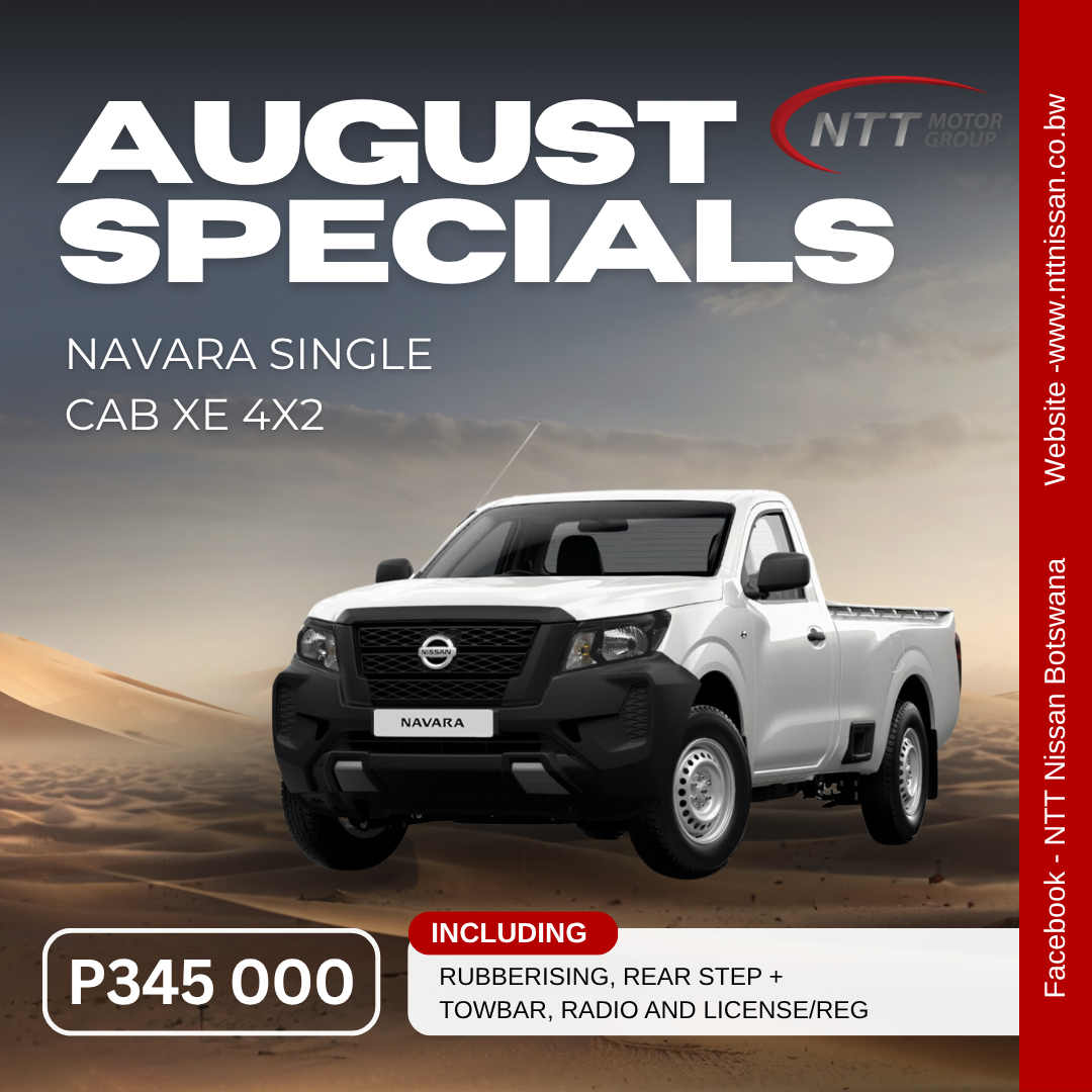 NAVARA SINGLE CAB XE 4X2 image from NTT Nissan Botswana