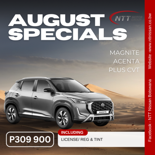 MAGNITE ACENTA PLUS CVT image from NTT Nissan Botswana