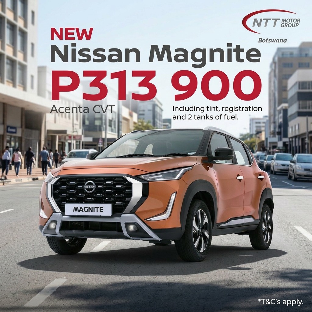 Nissan Magnite Acenta CVT – Botswana Special Offer