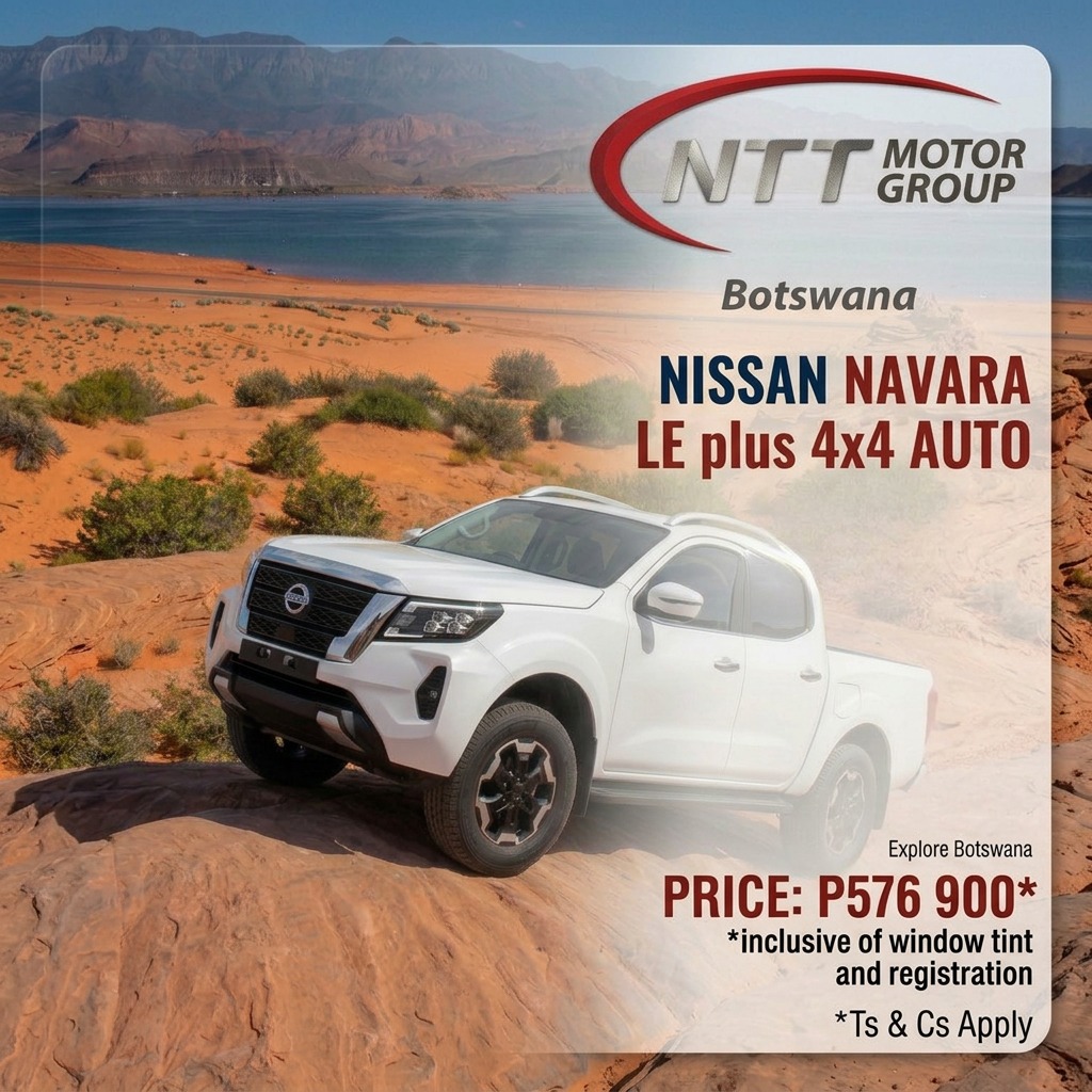 Nissan Navara LE plus 4×4 Auto – Botswana Special Offer