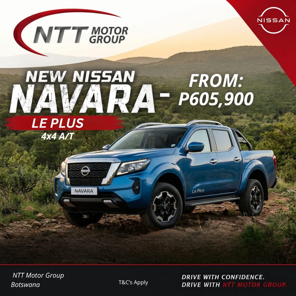 Nissan Navara LE Plus 4×4 A/T – Botswana Special Offer