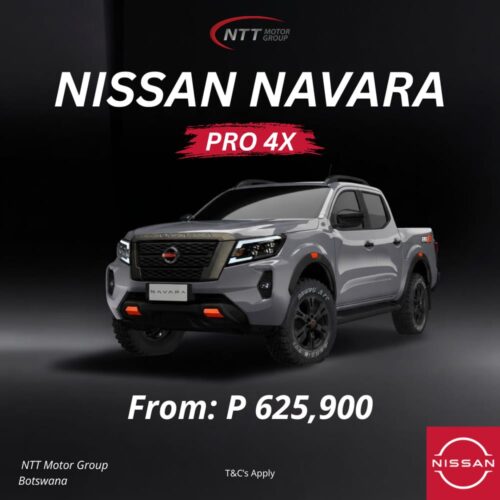 Nissan Navara Pro-4X – Botswana special offer from NTT Nissan Botswana